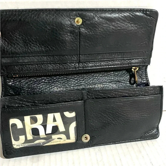 Marc By Marc Jacobs black leather wallet - Picture 4 of 10
